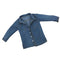 1/6th Scale Cowboy Shirt Coat for 12inch Hot Toys Kumik Male Body