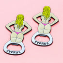 Novelty Metal Sexy Lady Bar Can Beer Bottle Opener Pendnat Kitchen Tool Deluxe
