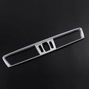For BMW X1 F48 2016-2018 Accessories ABS Matte Chrome Console Air- U5A1