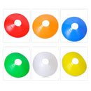 10pcs Sport Football Rugby Space Marker Soccer Disc Trainning Cone Saucer