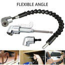 1Set Right Angle Drill and Flexible Shaft Bits Extension Screwdriver Bit Holders