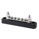 Bus Bar 12V 5 Way Gang Terminal Block 5x4 Marine Caravan Solar Black New 60 Day