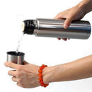 1L Stainless Steel Vacuum Flasks Double Layer Insulated Portable Thermos Cu