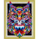 5D DIY Special Shaped Diamond Painting Color Tiger Cross Stitch Embroidery