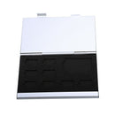 12SD Aluminum mini Memory Card Box For TF SD MMC L9C7