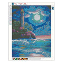 5D DIY Full Drill Diamond Painting Night View Cross Stitch Embroidery Kits