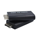 3.5mm Audio HDMI Converter PS2 to HDMI Adapter Plug and Play for PS2