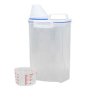 2kg Food Storage Container Dry Food Dispenser Box 180ml Cup
