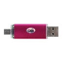 Memory 32GB USB drive OTG + mini USB Flash Drive for Notebook Rose red