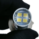 BA20D H6 2323 20SMD LED 100W Motorcycle Fog DRL Brake Parking Light Lamp B JR