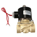 DN15 1/2 Inch AC220V Brass Electric Solenoid Valve with Two-Way Two-Positio