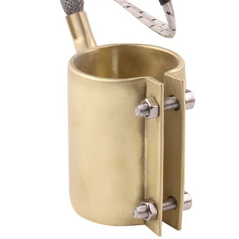 220V 280W 40x60mm Brass Nozzle Belt Type Injection Molding Machine Parts fo P7D2