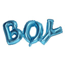 Blue Boy Foil Balloon for Newborn Baby Shower Christening Birthday Party De S9K1