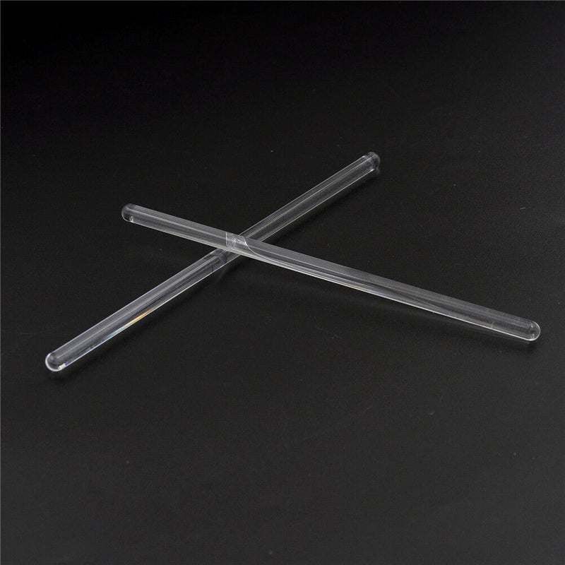 2pcs Lab Use Stir Glass Stirring Rod Laboratory Tool 6*150mm Nw