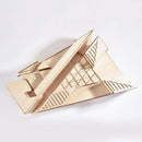 15pc Wood Cutouts Shapes Plaque Unfinished Square Wood Embellishments Cardmaking