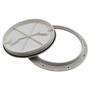 ABS Plastic - 8" Deck Inspection Hatch Screw Out Plate For Marine Boating