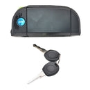 Durable Car Door Handle Key Lock Right Handles Replacement with 2 Key Fits VW T4
