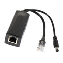Active 48V to 12V PoE Power Over Ethernet Splitter Compliant with IEEE 802.3af /