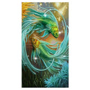 Two Fish Diamond Painting Embroidery DIY Cross Stitch Home Decor 5D(Green)