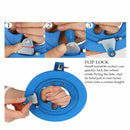 Outdoor Kite Line Winder Winding Reel Grip Wheel with flying Line String + Lock