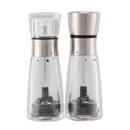 2Pcs/Set Pepper Sea Salt Grinder Manual Kitchen Spice Mill 5 Gear Position