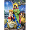 5D DIY Full Drill Diamond Painting Birth of Jesus Cross Stitch Kit (B028)