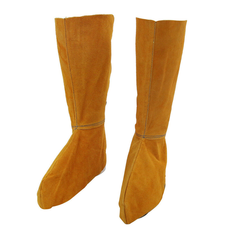 Leather Welders / Blacksmiths Apron Leather Heat-Resistant Welding Spats