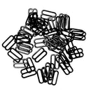100pcs 12mm O Rings Bra Strap Adjuster + 100 x 10mm Fig 8 Bra Strap Adjuster