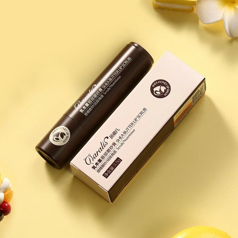 Daralis Shea Butter Lip Scrub Makeup Nourishing Moisturizing Lipstick Lipba X7I9