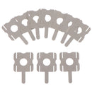 10Pcs 4S 18650 Pack Replace Spot Weldable U-Shaped Welding Nickel SS Nw