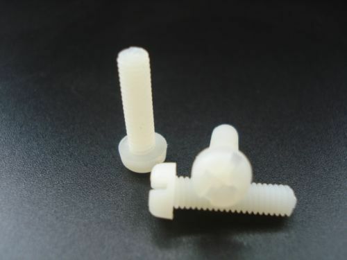 M2.5 Nylon screws / Washer Gaskets / nuts  Assortment Kit 500 pcs