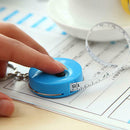 2x Retractable Ruler Tape Measure Sewing Cloth Tailor 150cm 60inch keychain