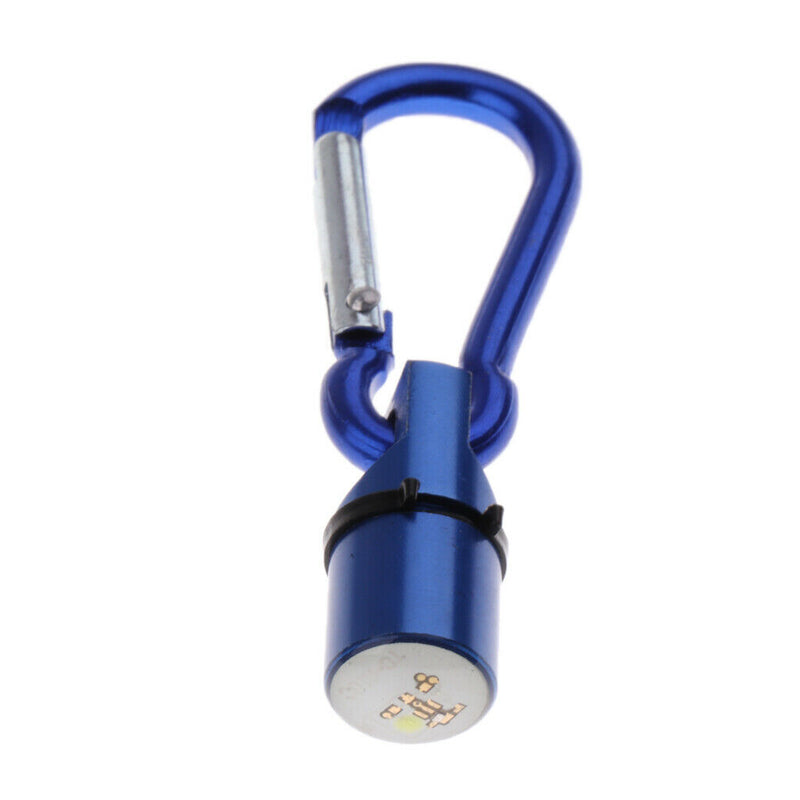 2 pcs Fascinating Pet Dog Collar LED Safety Night Light Pendant Blue