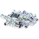 20Pcs Cool White BA9S T10 5SMD Interior Turn Signal Corner LED Light Bulbs T_