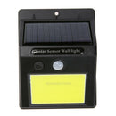 48 LED Solar Powered PIR Motion Sensor Security Wall Garden Light Lamp Outdoor