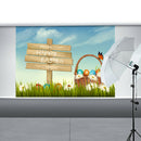 1pc Backdrop Camera Audio Decor Photography Prop Background Cloth Home Ornament