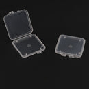10pc Ultra-thin hard micro sdhc tf ms memory card storage box protector case BX