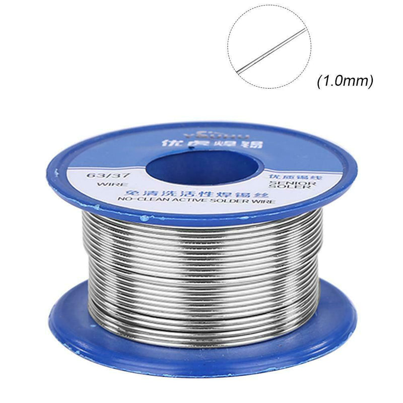 Tin Lead Rosin Core Solder Wire Soldering Iron Flux Reel Tin Wire (1.0mm) A