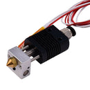 Hot End Kit 0.4mm Nozzle Extruder Throat 24V 40W Heater Thermistor Aluminum