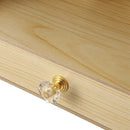 White Multi-Function Wood 13 Grids Desktop Stand Holder Cosmetic Brush Stor B5D1