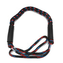 5 inch Boat Mooring Cleats with 4ft Bungee Dock Line Docking Rope (1 Set)