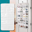 72 Pockets Jewelry Hanging Storage Bags Earring Display Organizer Holder P NRM