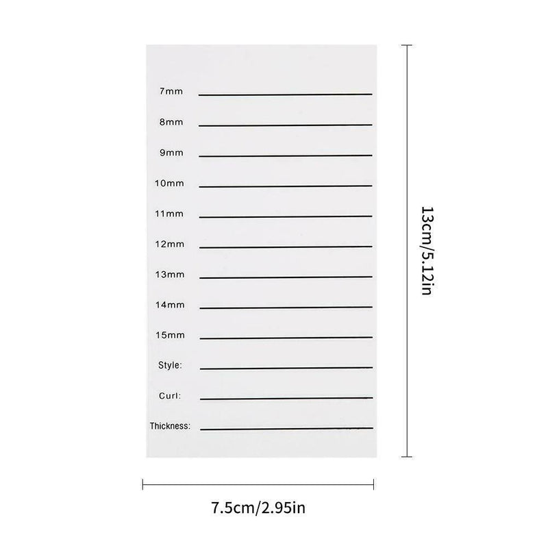 False Eyelash Grafting Board Acrylic Lashes Extensions Board Hand Plate Mark