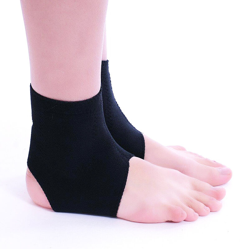 1Pair Self-heating Tourmaline Far Infrared Magnetic Therapy Ankle Support Dlxd