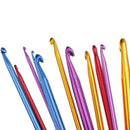 32x Crochet Hook Set Large Eye Blunt Needles Yarn Knitting Marker Clips Tool