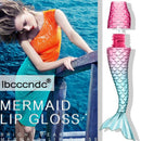 Ibcccndc New Mermaid Lip Gloss Matte Liquid Lipstick Waterproof Moisturizer