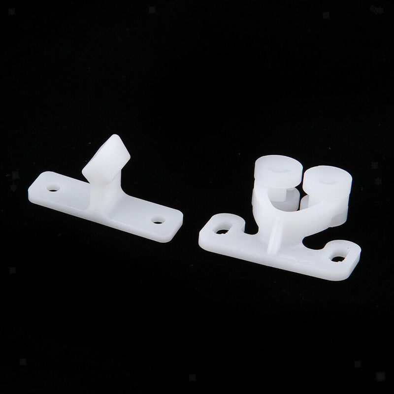 1 Set Twin Double Ball Roller Catches Cupboard Cabinet Wardrobe Door Latch