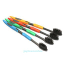 4pcs Professional Adults Bamboo Charcoal Soft Toothbrush Gentle Antibacterial
