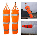 2pcs 40" Aviation Windsock Airport Patio Lawn Wind Bag w/ Reflective Grommet
