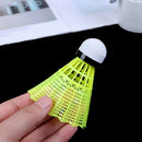 12 Pcs Yellow White Plastic Badminton Ball Shuttlecocks Sport Train OZ